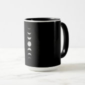 Mug Phases de Lune Astronomie Cool (Devant droit)