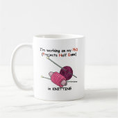 Mug PhD dans le tricot (Gauche)