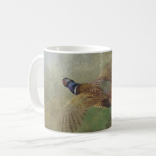 Mug Pheasant à cou cerclé par Archibald Thorburn (Devant gauche)