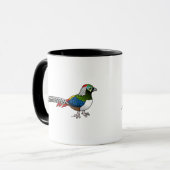 Mug Pheasant de Madame Amherst (Devant gauche)