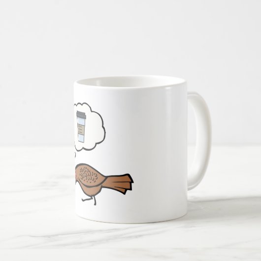 Mug Pheasant dreams of coffee (Devant droit)