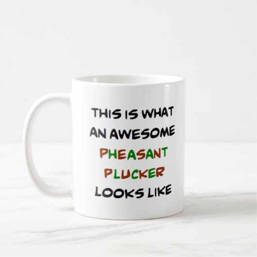 Mug pheasant plucker, génial (Gauche)