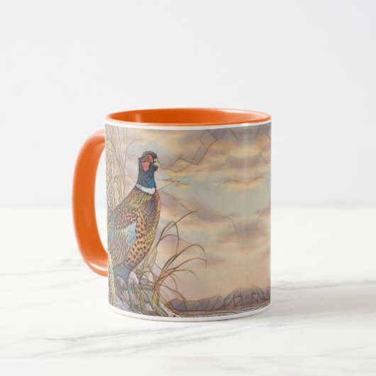 Mug Phéasants (Devant gauche)