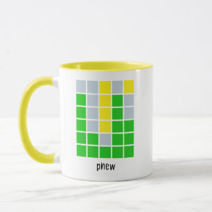 Mug Phew Wordle cadeau Phew wordle, cadeau d'anniversa