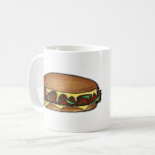 Mug Philadelphia PA Philadelphia Fromage Steak Sandwic (Devant gauche)