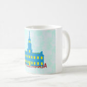 Mug Philadelphie cyrillique (Devant droit)