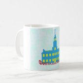 Mug Philadelphie cyrillique (Devant gauche)