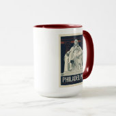 Mug Philadelphie | Institut Benjamin Franklin (Devant droit)