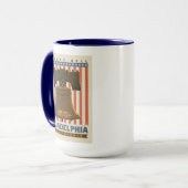 Mug Philadelphie | Liberty Bell (Devant gauche)