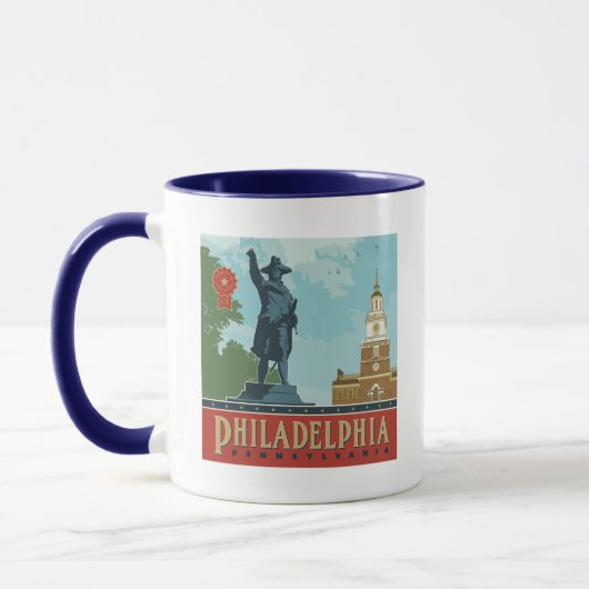 Mug Philadelphie, PA | Indépendance (Gauche)