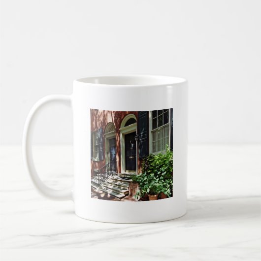 Mug Philadelphie PA - Rue dans la Colline de la Sociét (Gauche)