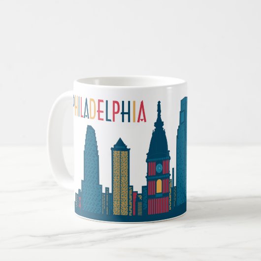 Mug Philadelphie, Pennsylvanie (Devant gauche)