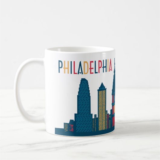 Mug Philadelphie, Pennsylvanie (Gauche)