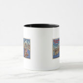 Mug Philadelphie, Pennsylvanie - Grande Lettre (Centre)