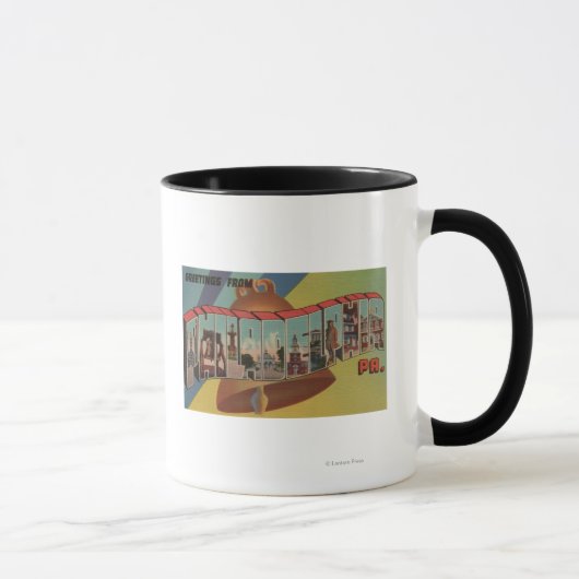 Mug Philadelphie, Pennsylvanie (Liberty Bell) (Droite)