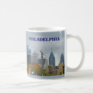 Mug Philadelphie Skyline de la promenade fluviale
