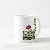 Mug Philatélie Collection de Timbres (Devant droit)
