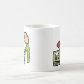 Mug Philatélie Collection de Timbres (Centre)