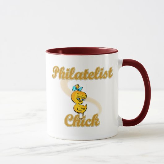 Mug Philatelist Chick (Droite)