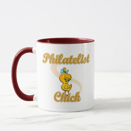 Mug Philatelist Chick (Gauche)