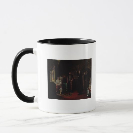 Mug Philip métropolitain de Moscou avec le tsar Ivan (Gauche)