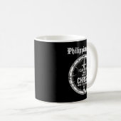 Mug Philipans 4_13 Christian Bible Verse Faith Scriptu (Devant droit)