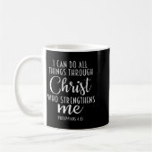 Mug Philipans 4_13 Jesus _ I Can Do All Things Through (Gauche)