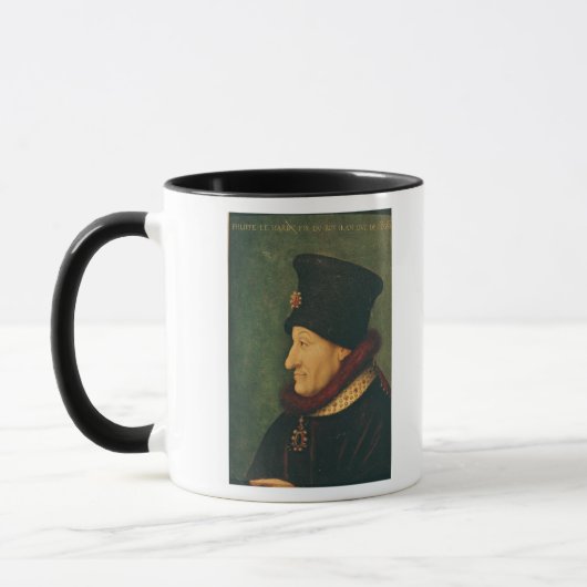 Mug Philippe de duc de la France de Bourgogne (Gauche)