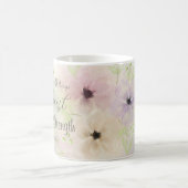Mug Philippiens 4:13 La Bible Religieuse Verse Floral (Centre)