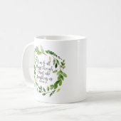 Mug Philippiens Bible Scripture verse Inspiration (Devant gauche)