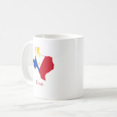 Mug Philippines diminuent au-dessus de la carte d'état (Devant gauche)