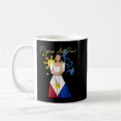 Mug Philippines Pinay Îles de la Fierté Drapeau Fille (Gauche)