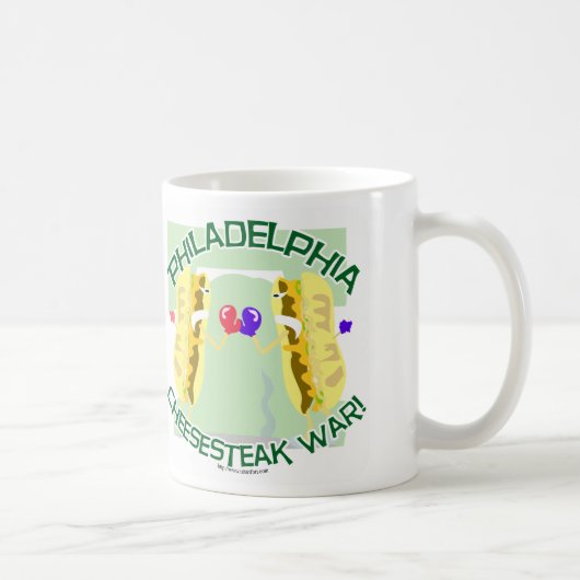 Mug Philly Cheesteak War (Droite)