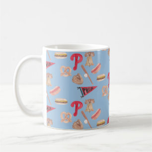 Mug Philly Ville de l'Amour Fraternel Aquarelle de Bas