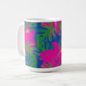 Mug Philodendron Hibiscus Tropical Tropical  (Devant gauche)