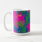 Mug Philodendron Hibiscus Tropical Tropical  (Gauche)
