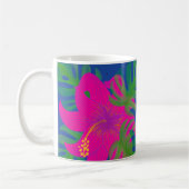 Mug Philodendron Hibiscus Tropical Tropical (Gauche)