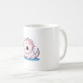 Mug philosophe axolotal mignon (Devant droit)