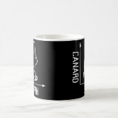 Mug Philosophe du canard de lapin Wittgenstein (Centre)