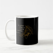 Mug Philosophe Epictetus - Aucune Grande Chose N'Est C (Gauche)