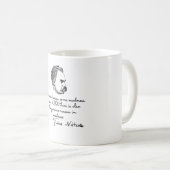 Mug philosophe Nietzsche (Devant droit)