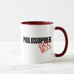 Mug Philosophe QUI N'EST PAS DE SERVICE