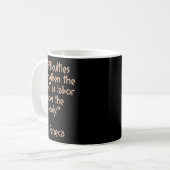 Mug Philosophe stoïque - Difficultés Renforcer - Quot (Devant gauche)