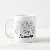 Mug PHILOSOPHES Platon Aristote euclides Socrates (Gauche)