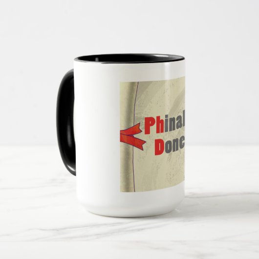 Mug Phinally fait (Devant gauche)