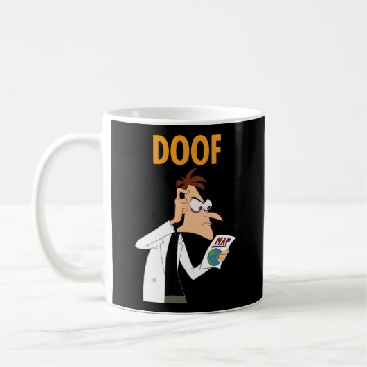Mug Phineas Et Ferb Candace Contre La Doof Universe (Gauche)