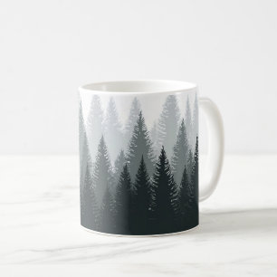 Mug Phinus arbres illustration maquette