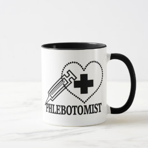 MUG PHLEBOTOMIST - COEUR DE SERINGUE MÉDICALE