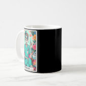 Mug Phlebotomist Tarot Card Skeleton Phlebotomy Tech P (Devant gauche)