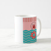Mug Phlebotomiste Chevron Design (Devant droit)
